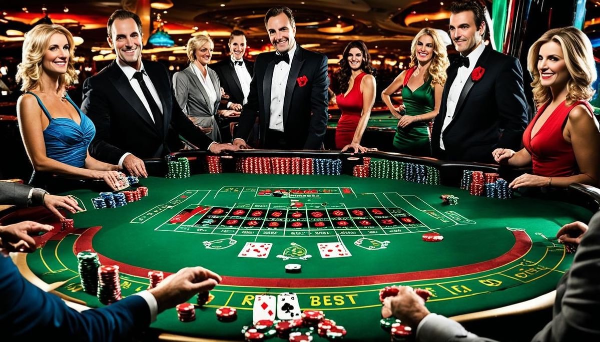 BMW100 Live Casino dealer profesional meja Baccarat Blackjack suasana kasino nyata streaming HD